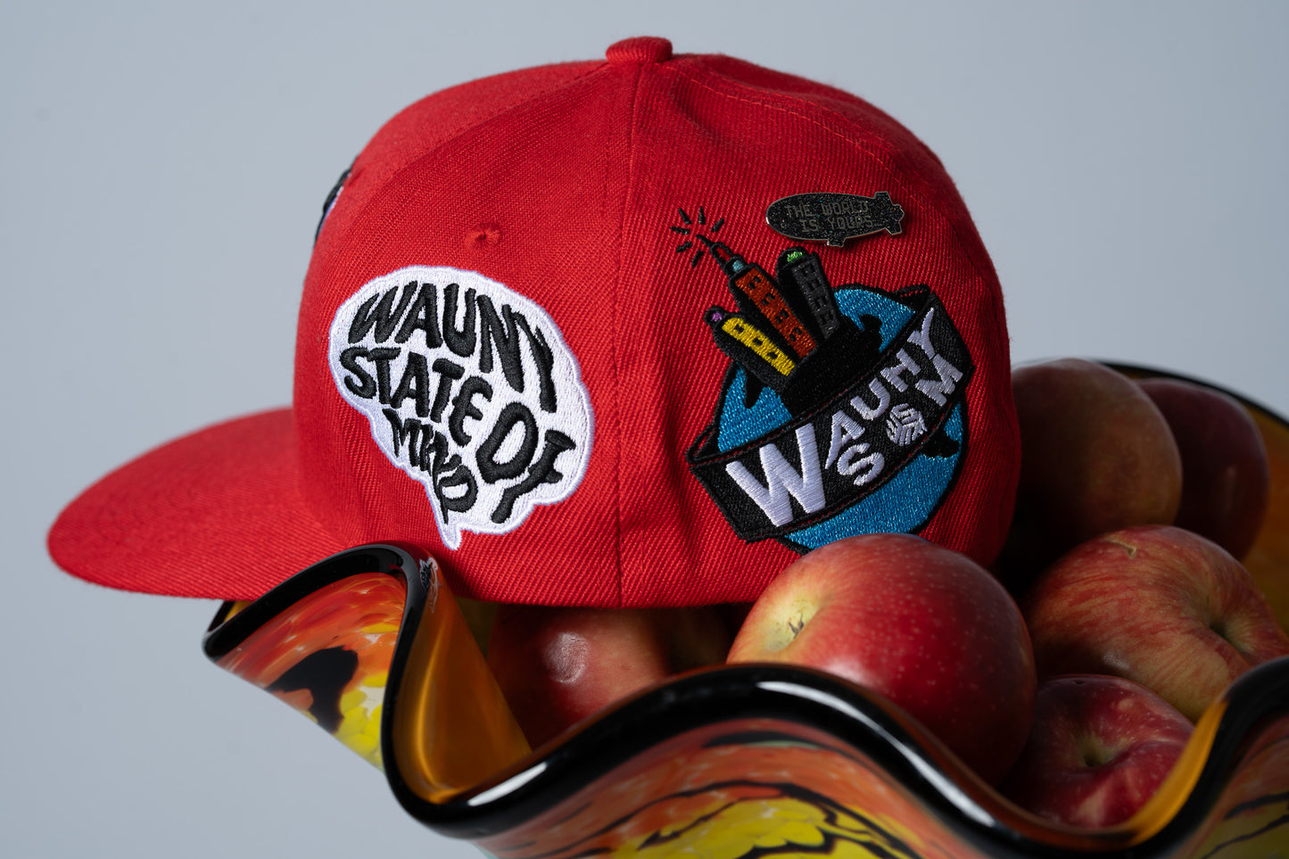 Waunysom Big Apple Fitted Hat (Pre Order)