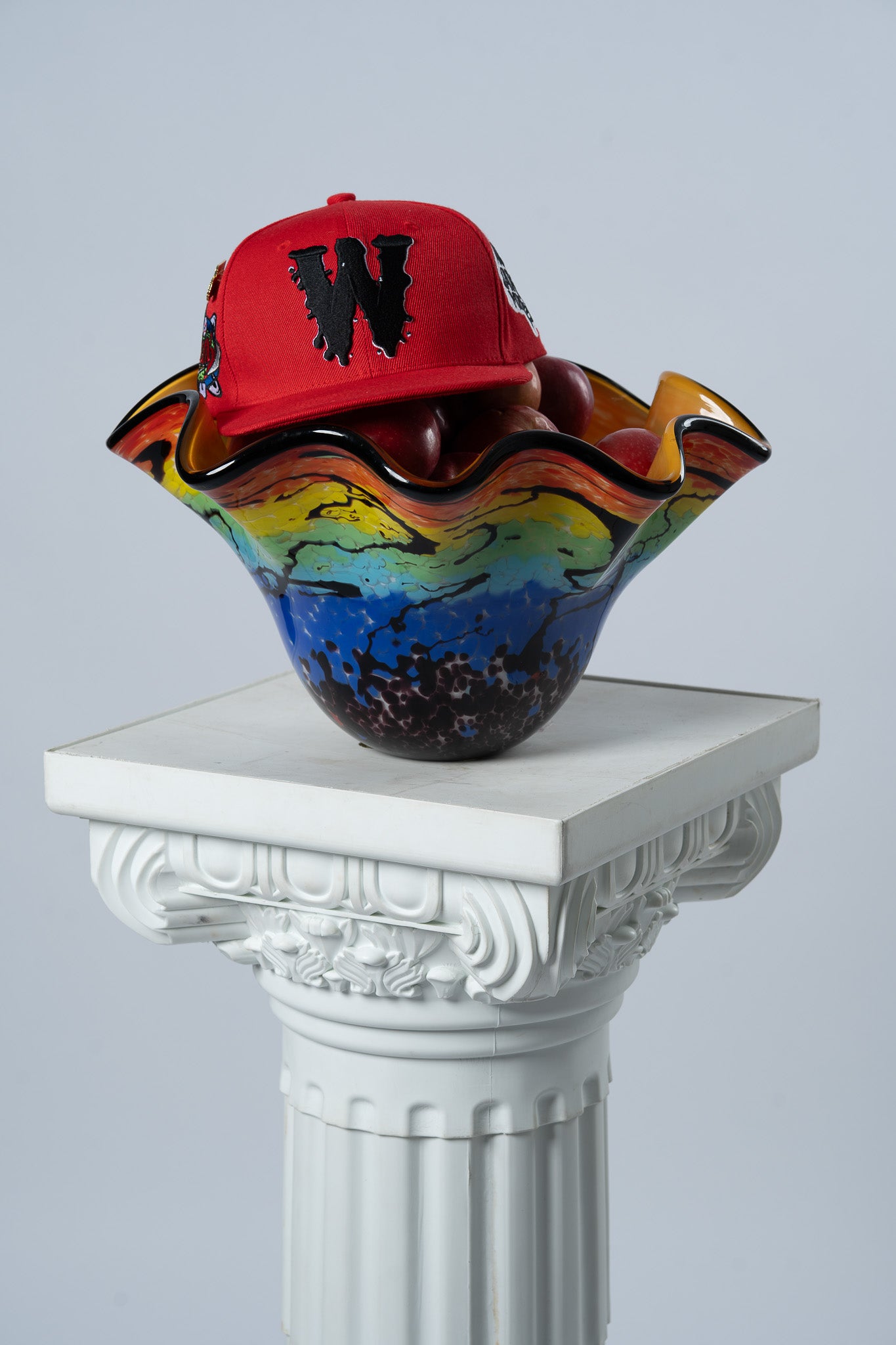 Waunysom Big Apple Fitted Hat (Pre Order)