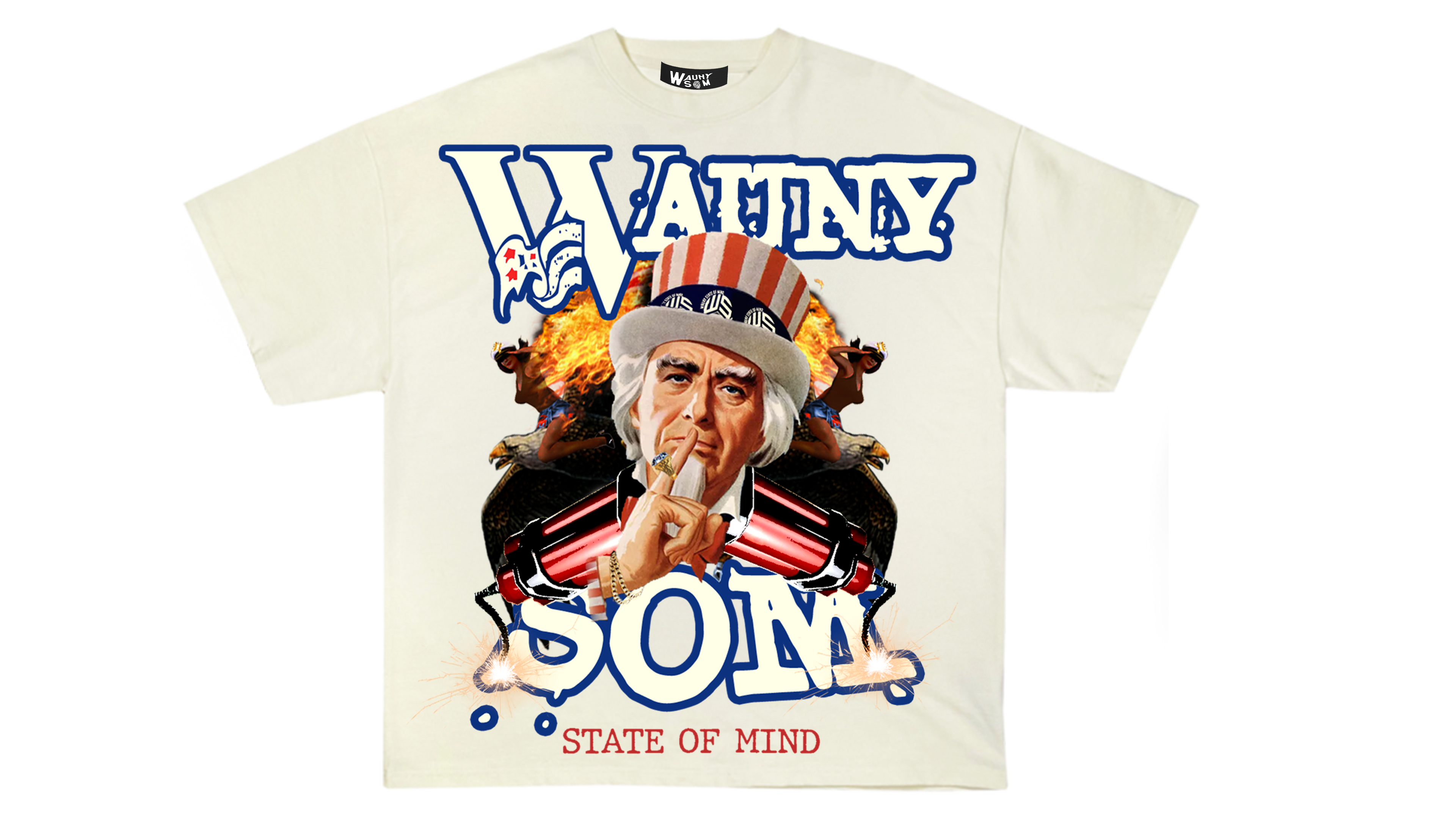 Waunysom Uncle Sam T Shirt Pre Order