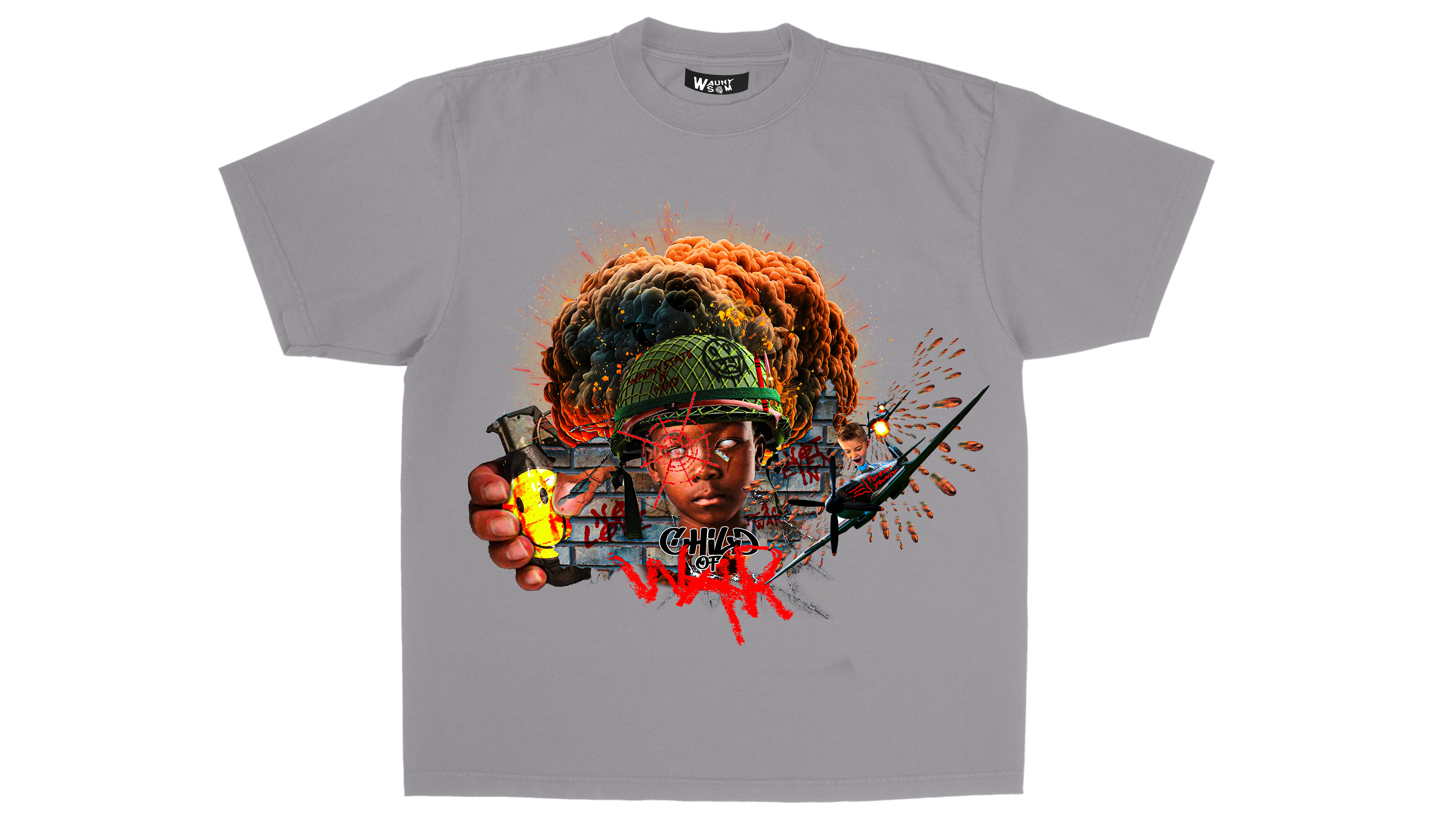 Waunysom Wartime Oversized T Shirt Pre Order